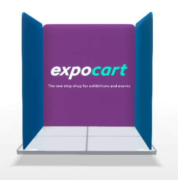 Modulate™ 2m x 2m Fabric Exhibition Stand C