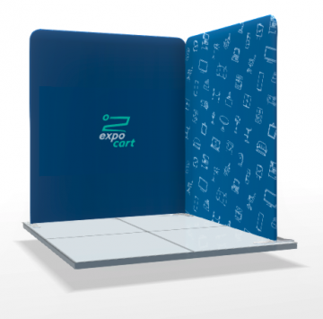 Modulate™ 2m x 2m Fabric Exhibition Stand A
