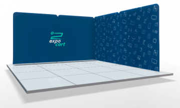 Modulate™ 4m x 4m Fabric Exhibition Stand A