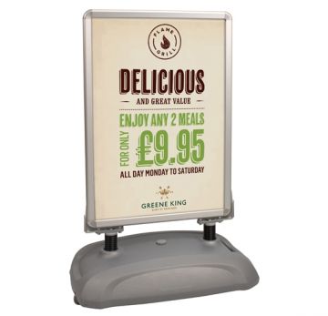 Sightmaster 3 Waterbase Forecourt Sign