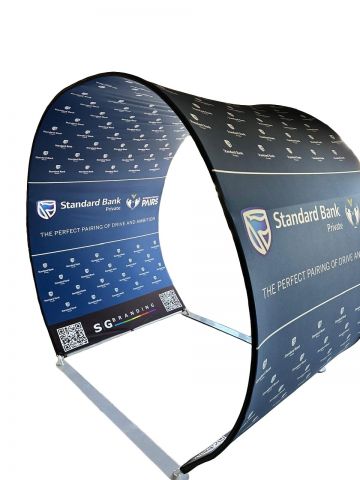 Slimline Fabric Tunnel