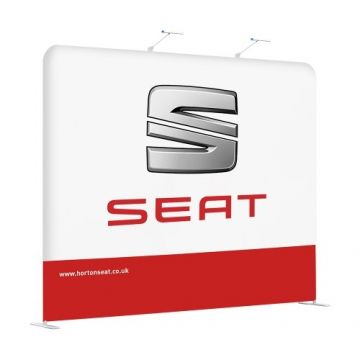 Straight Fabric Display Stand